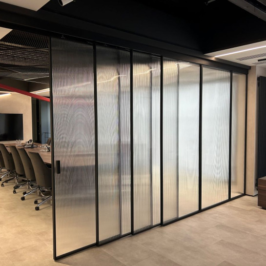 Раздвижные цельностеклянные перегородки NAYADA SmartWall G5 — фото-644_1
