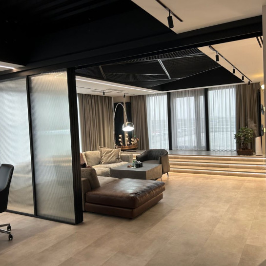 Раздвижные перегородки с шумоизоляцией NAYADA SmartWall H5F-S — фото-646_3